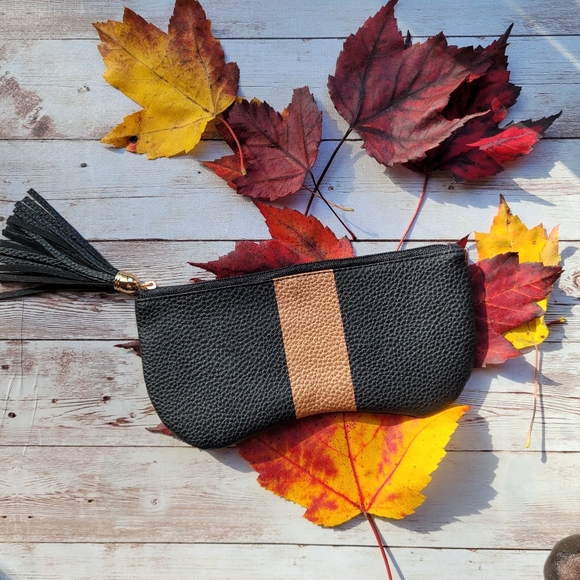 NWT Zigi & Marais Pouch with stripe - Picture 5 of 7